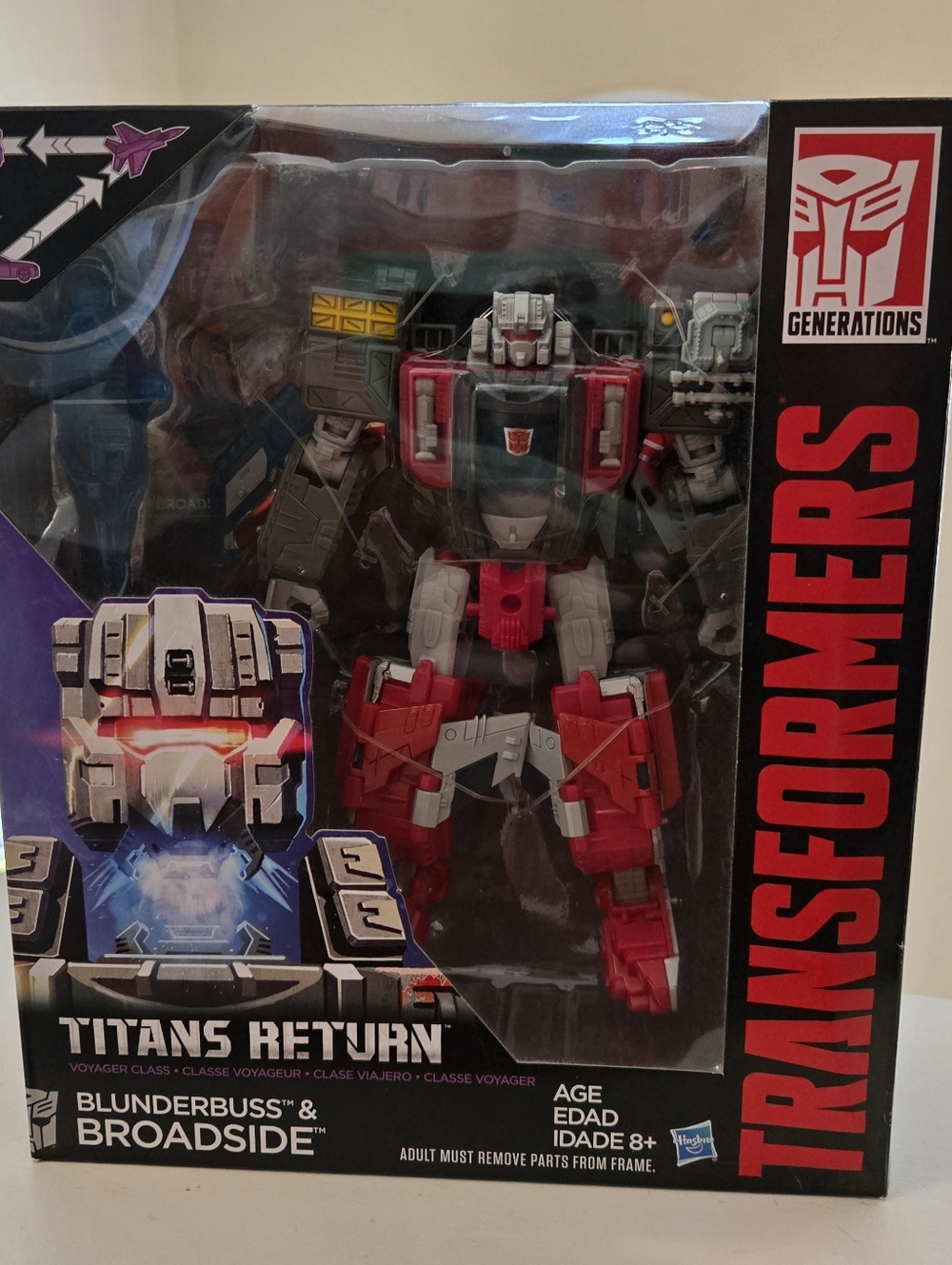 Transformers Generations Titans Return Voyager Class Blunderbuss & Broadside